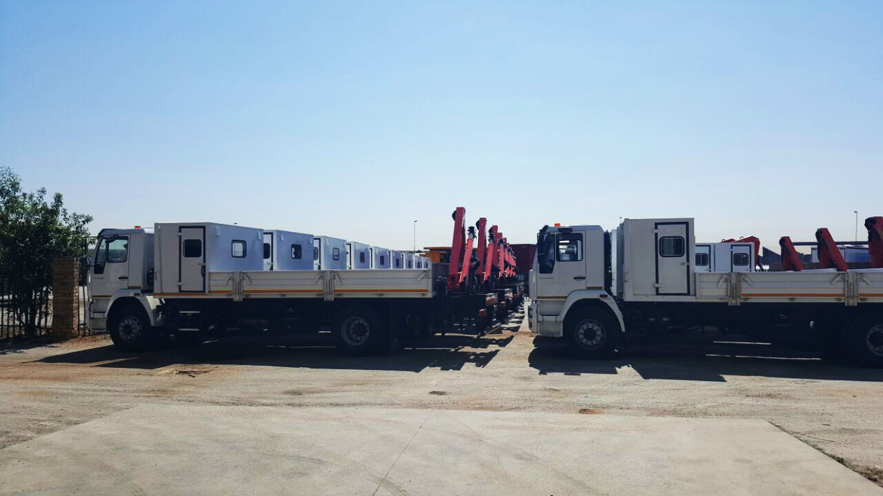A large order for an upcoming logistics company