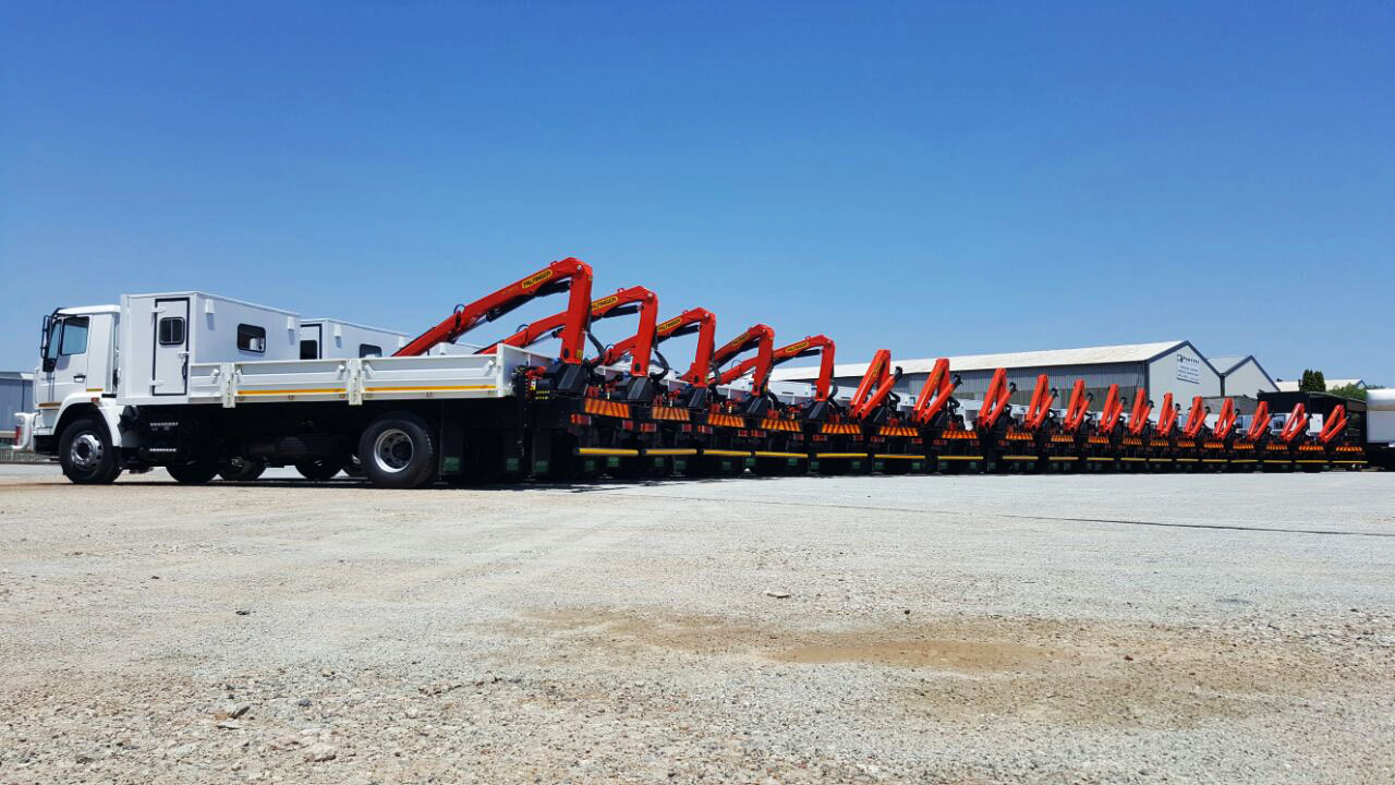 A large order for an upcoming logistics company